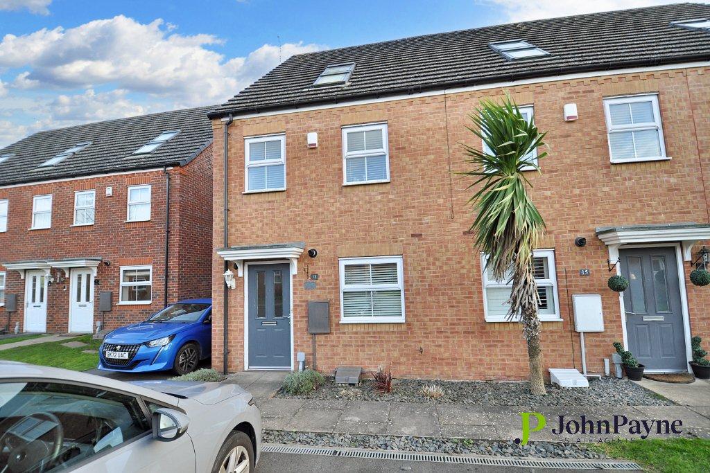 Walmsley Close, Allesley, Coventry, CV5 3 bed end of terrace house for