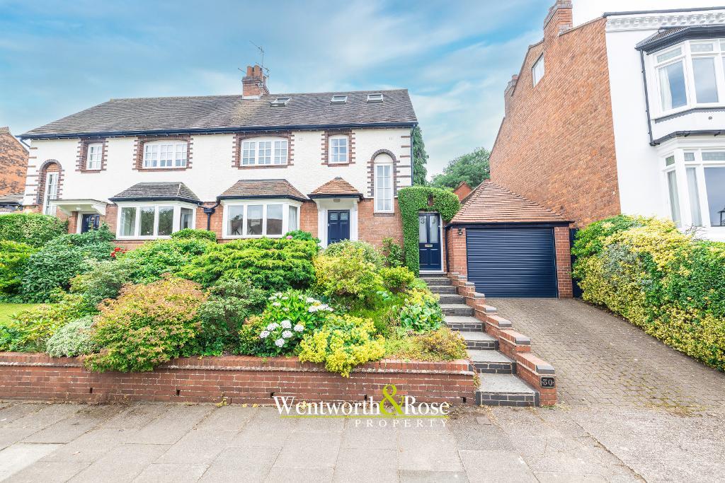 Edgbaston, Birmingham B15 3 bed semidetached house for sale £680,000