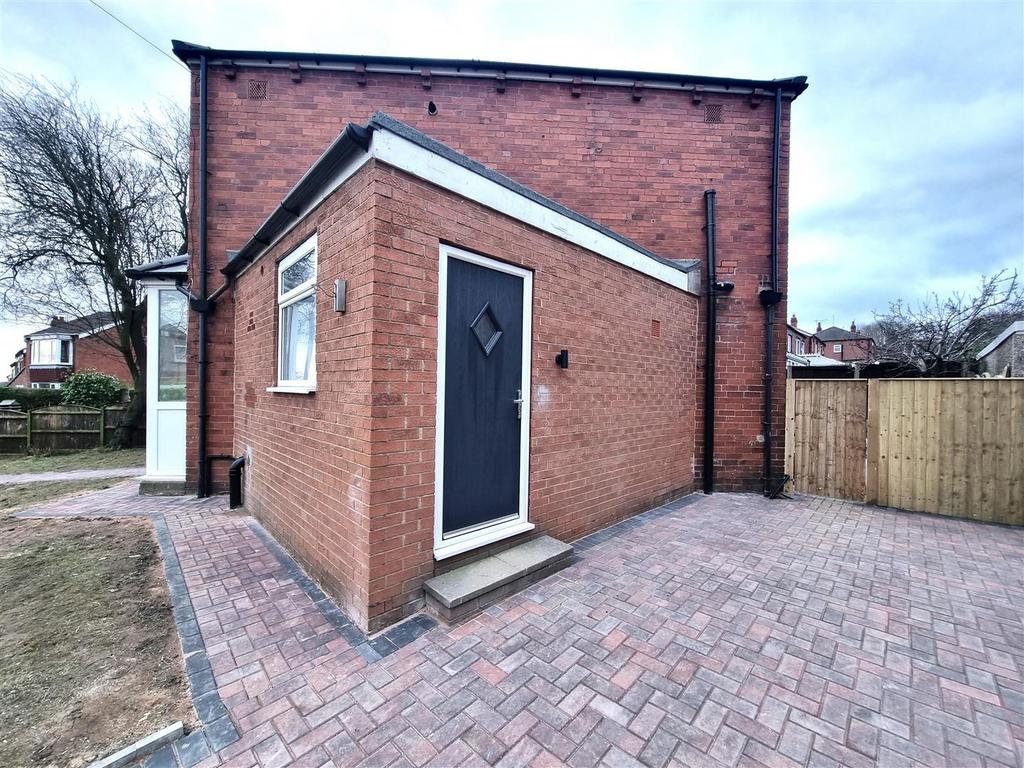Large driveway