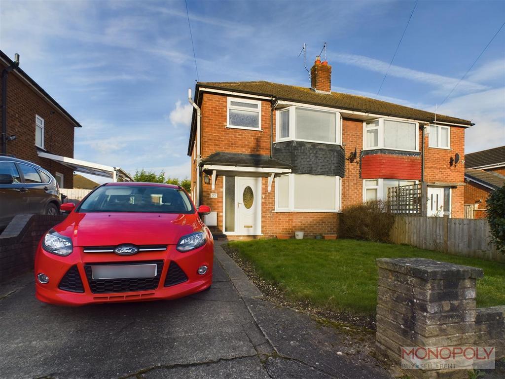 Bangor Road, Johnstown, Wrexham 3 bed semidetached house for sale £