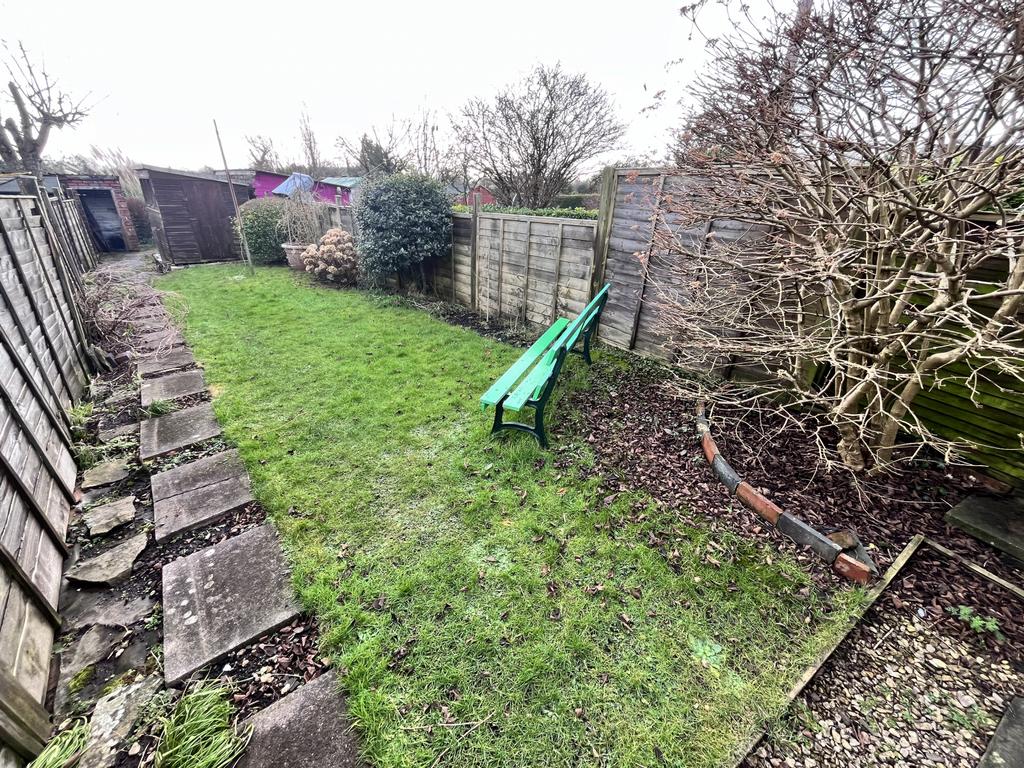 Rear garden