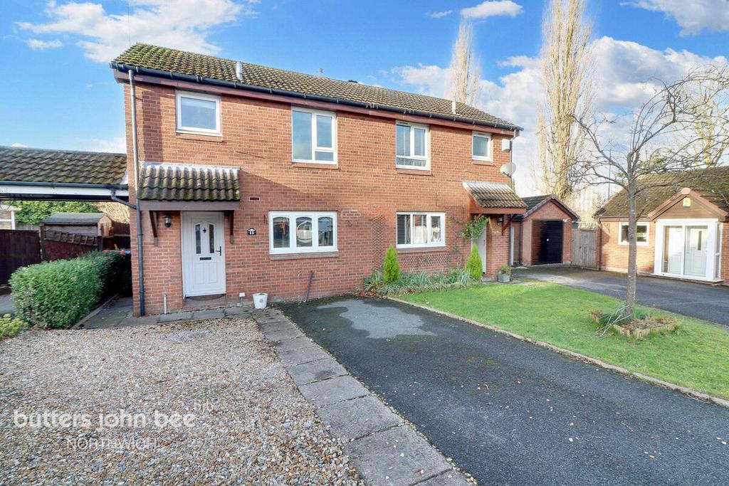 Redgate, Northwich 2 bed semidetached house for sale £175,000