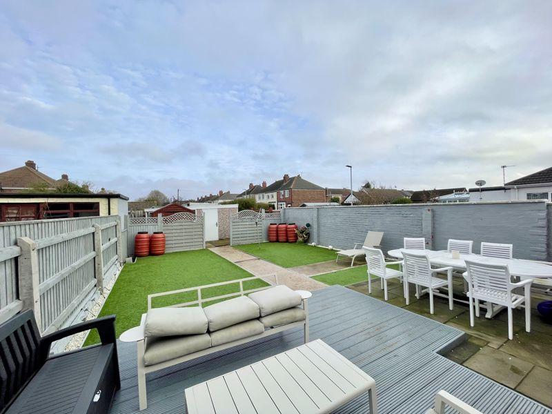 Rear garden