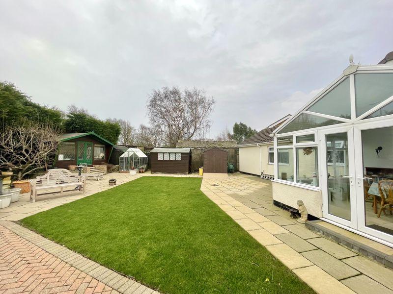 Rear garden