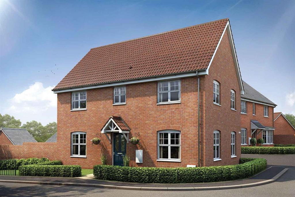 Hampden View, Norwich NR5 4 bed detached house for sale £240,000
