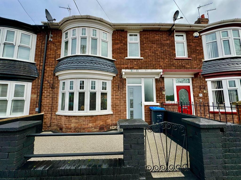 Dunstable Road, Middlesbrough 3 bed terraced house for sale £129,950
