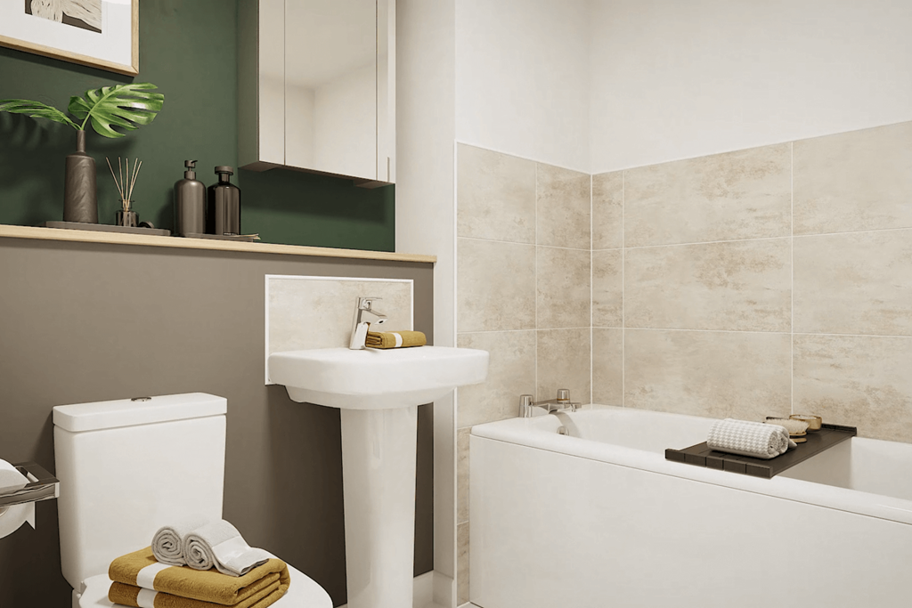 Family-friendly bathroom