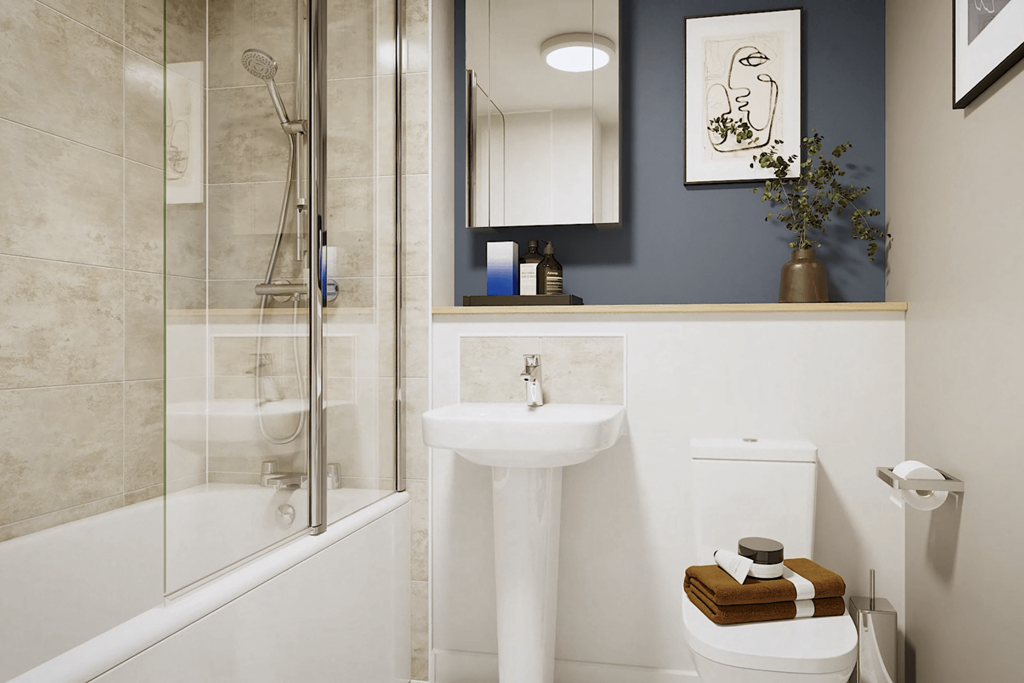 Family-friendly bathroom