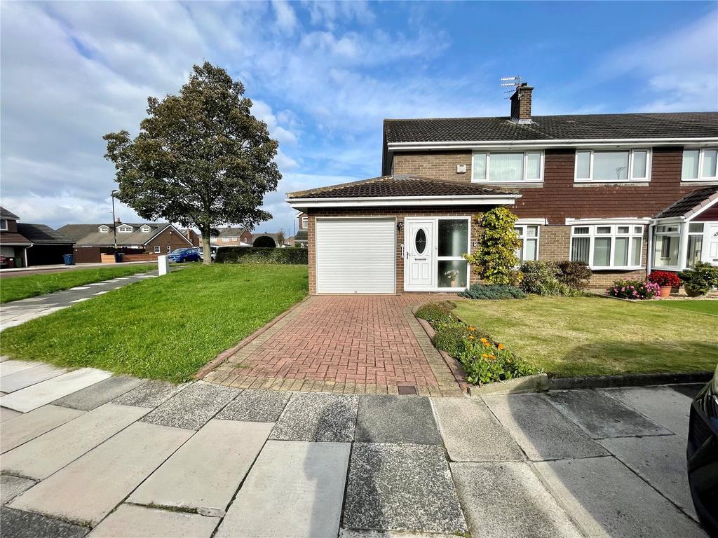 Dunelm Drive, Dairy Lane, Houghton Le... 3 bed semidetached house £