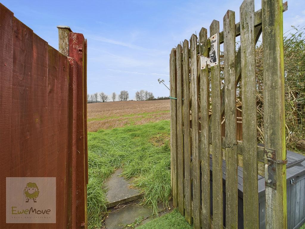 Gate Leading To Farmland
