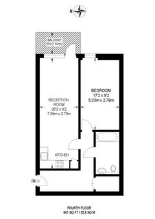 1 bedroom flat for sale, 111 Cranston Court, 56 Bloemfontein Road, London, W12 7FG
