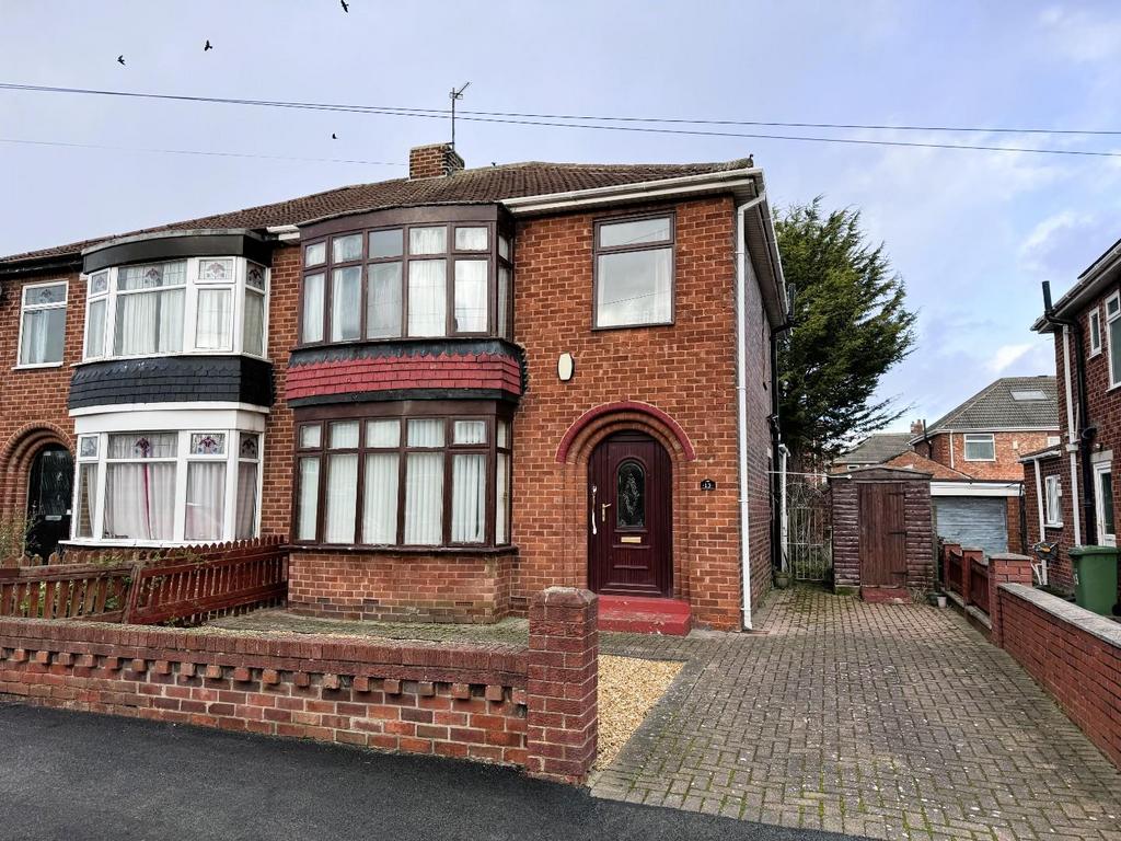 Swale Avenue, Thornaby, StocktonOnTees 3 bed semidetached house for sale £120,000
