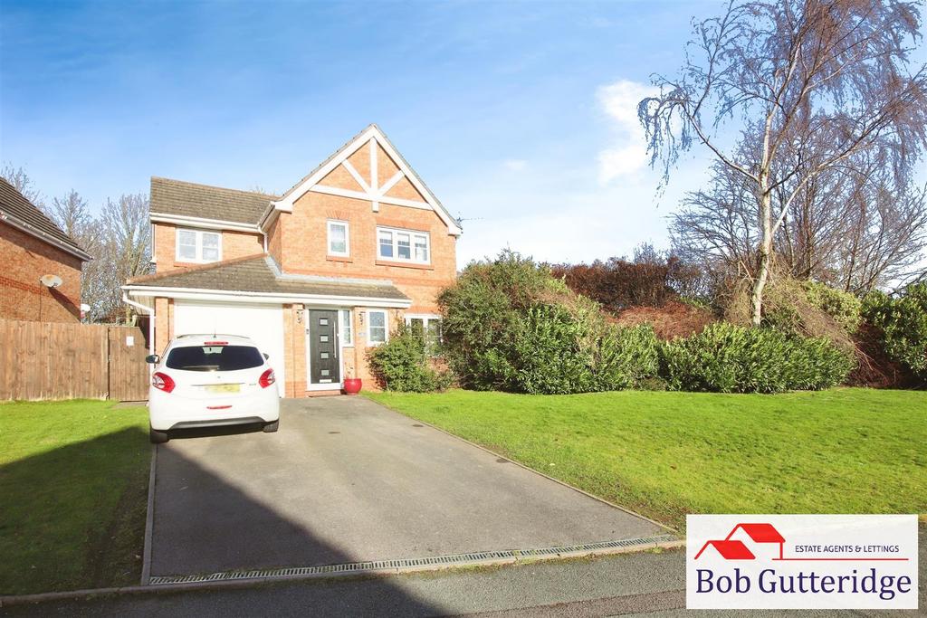 Old Hall Drive, Bradwell, Newcastle 4 bed detached house for sale £