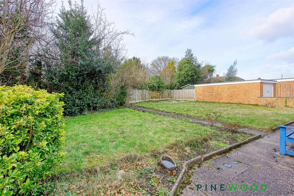 Rear garden