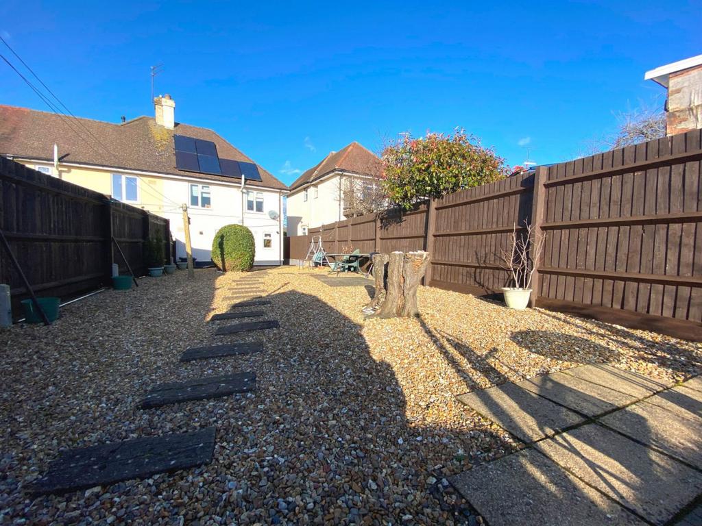 Rear garden
