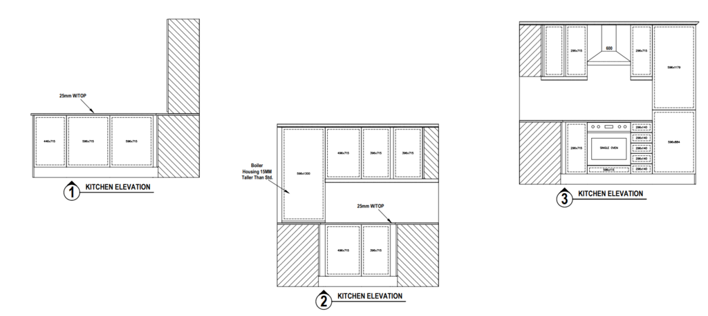 Kitchen Plan Drawings