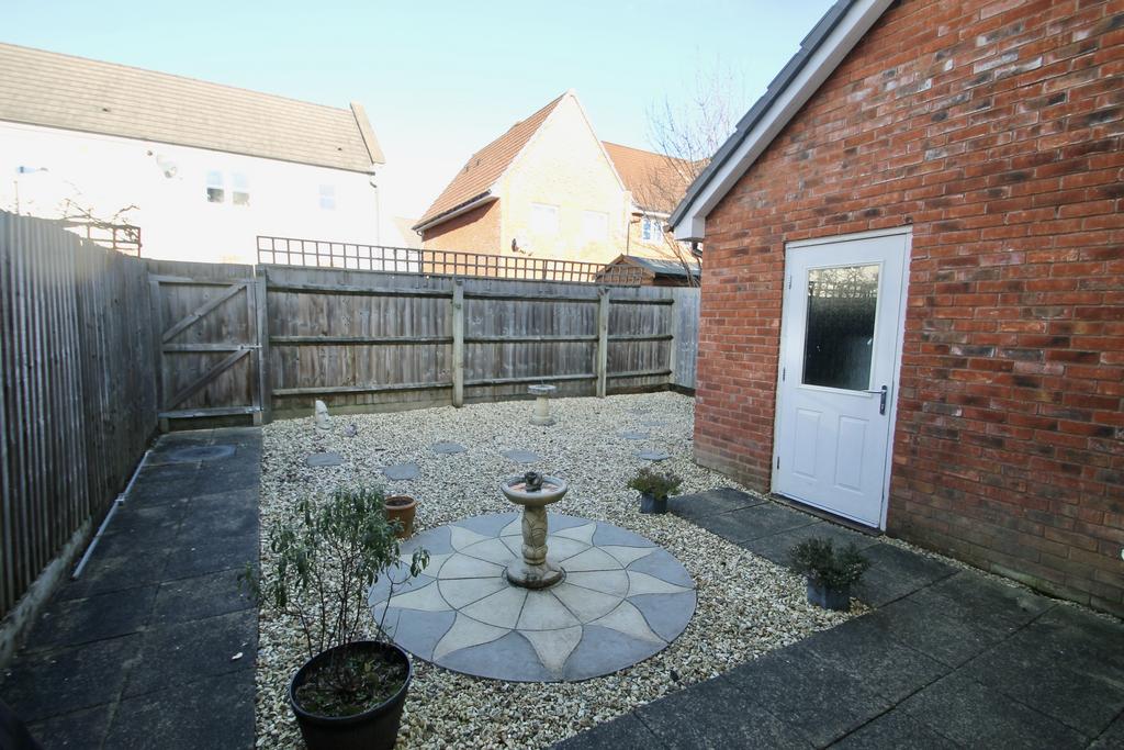 Rear garden