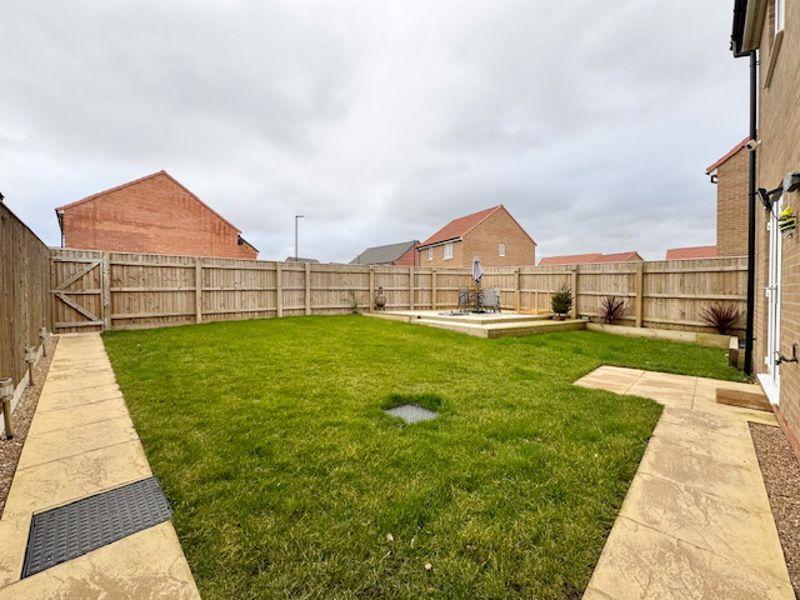 Rear garden