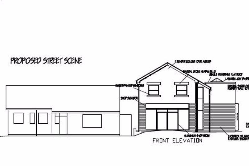 Proposed street...