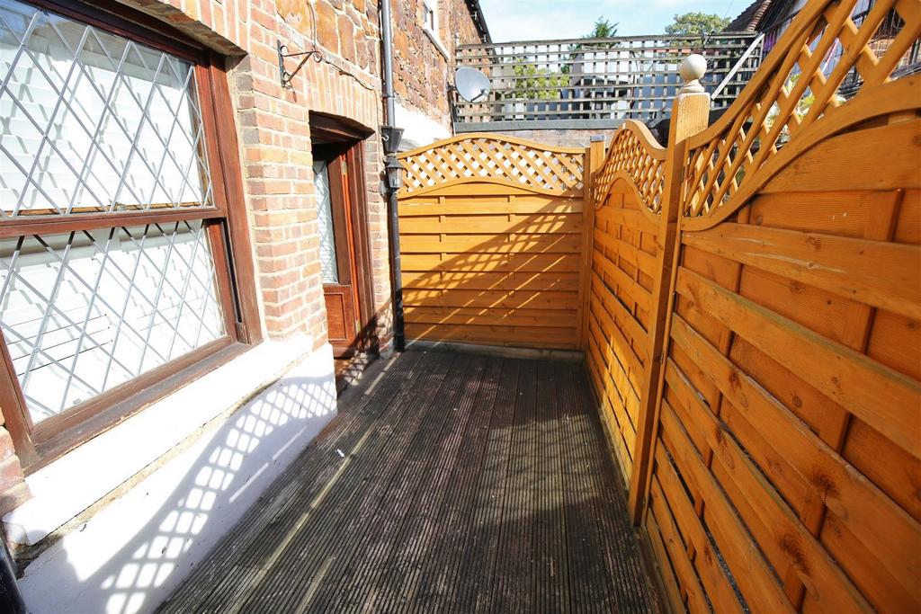 Rear garden