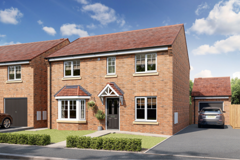 4 bedroom detached house for sale - The Manford - Plot 41 at Spring Wood Gardens, Spring Wood Gardens, Flatts Lane TS6