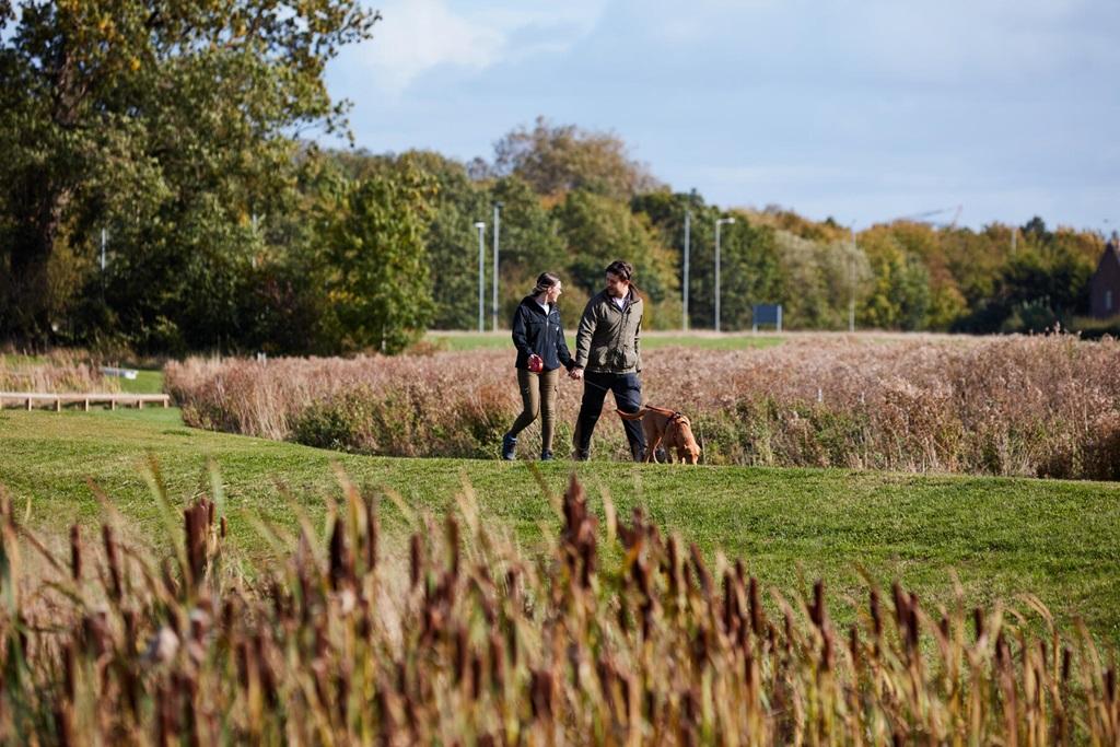 Areas of public open space to enjoy