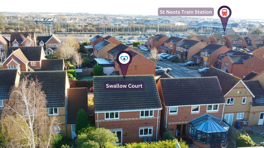 Swallow Court, St. Neots PE19 4 bed detached house for sale £450,000