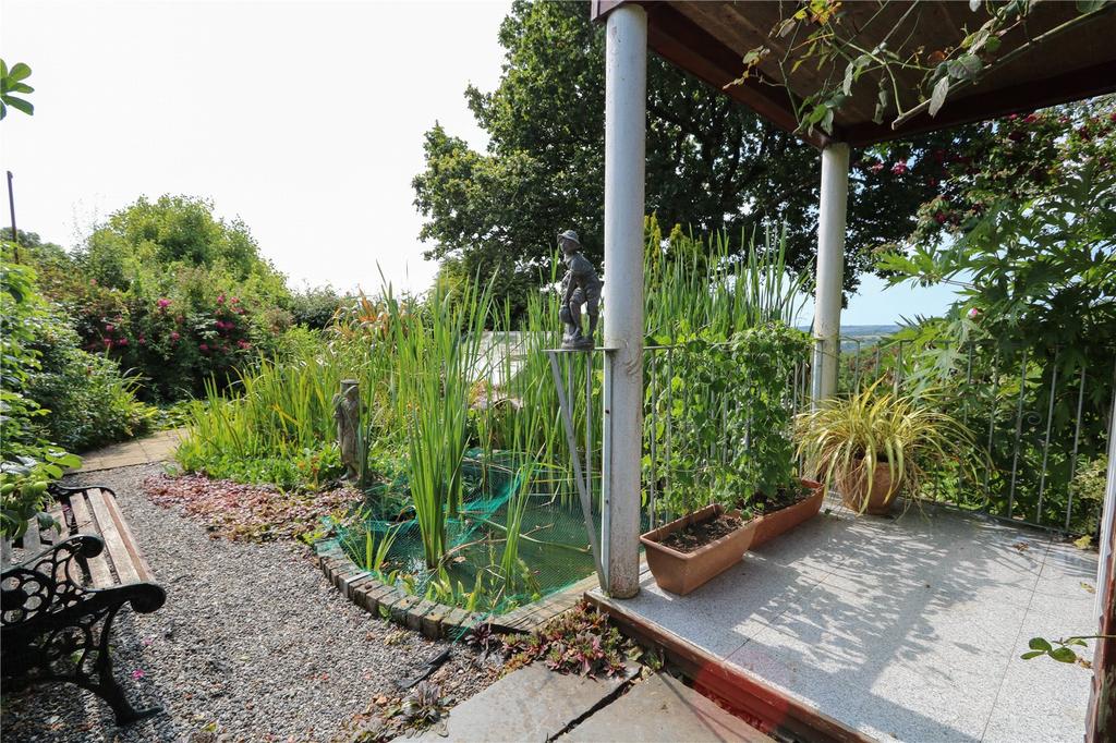 Courtyard With Pond