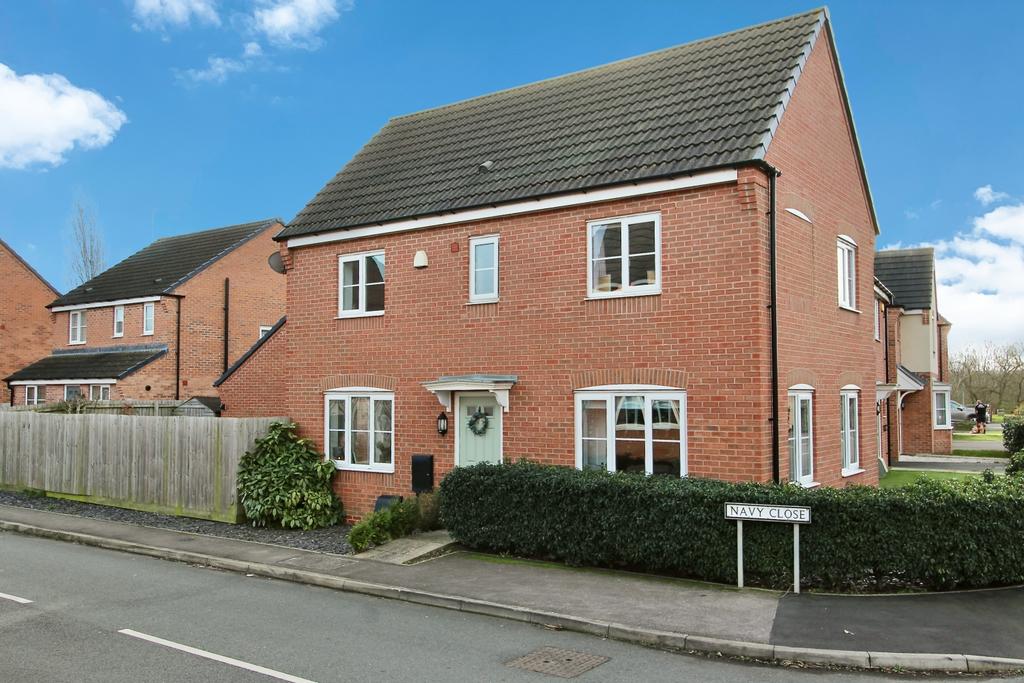 26 Navy Close, Burbage 3 bed detached house for sale £290,000