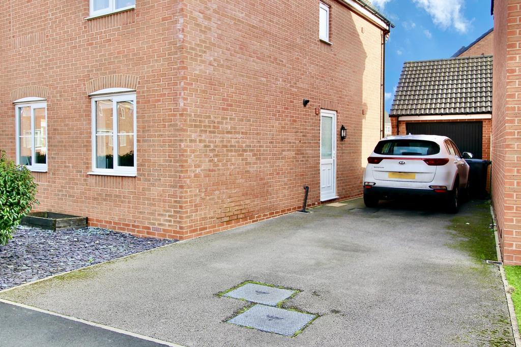 Driveway and Garage