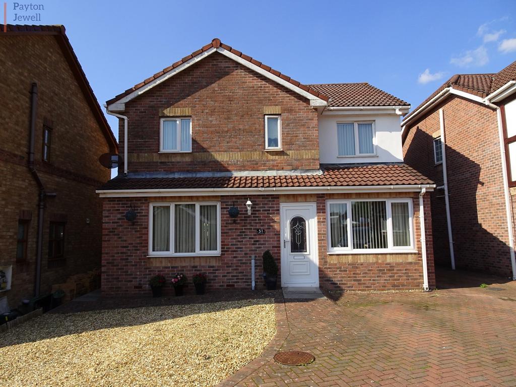 Rowan Tree Avenue, Baglan, Port... 4 bed detached house for sale £285,000