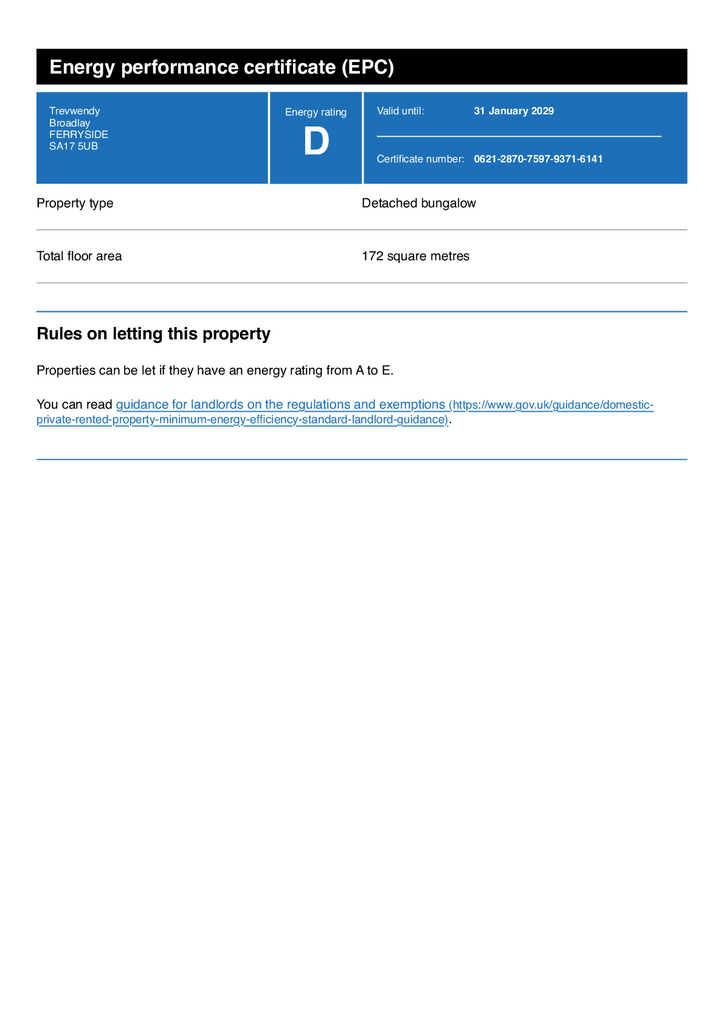 Energy Performance Certificate