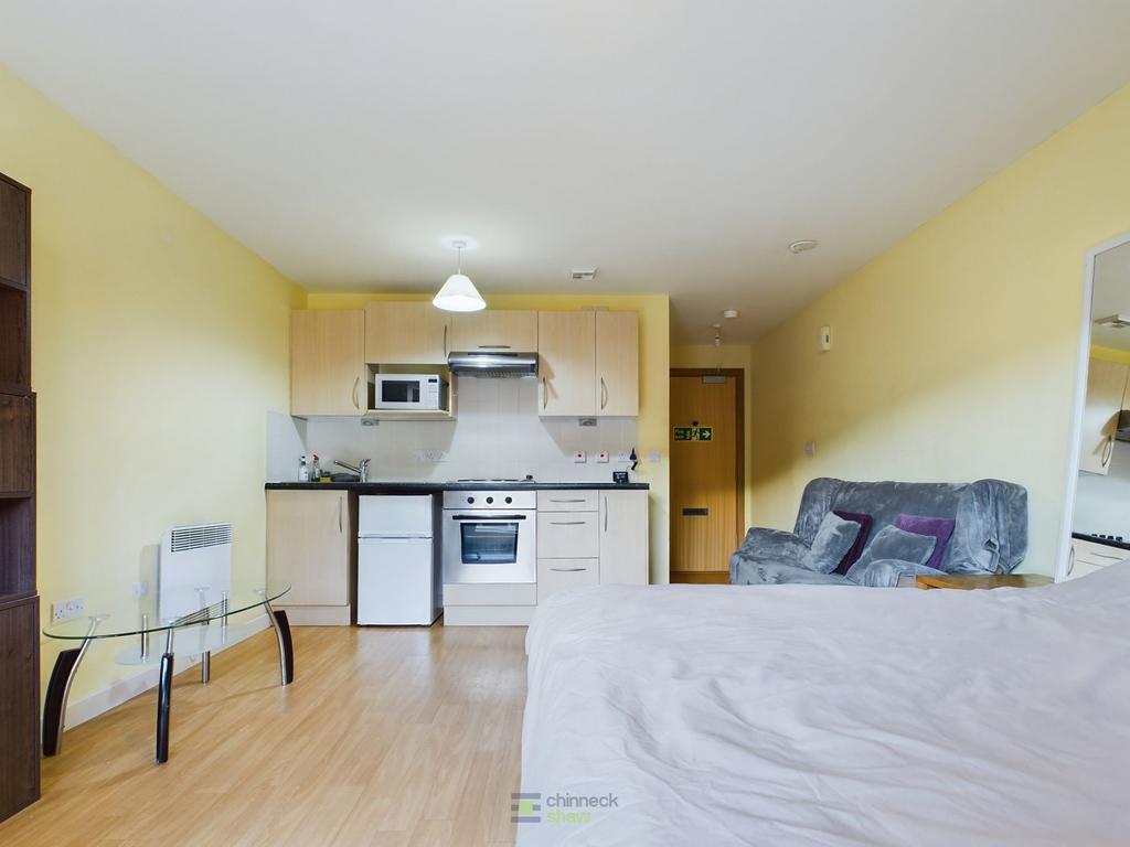 Kitchen from living space