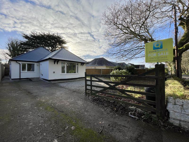 Old Coach Road, Playing Place, Near Truro 4 bed detached bungalow for