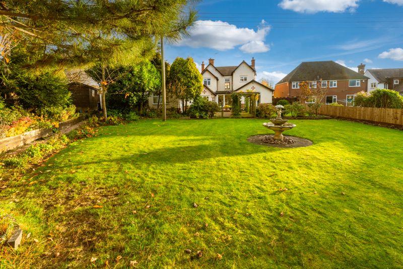 Rear garden