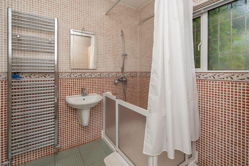 Ground floor shower