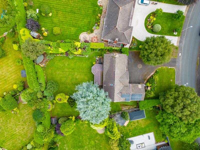 Drone aerial view