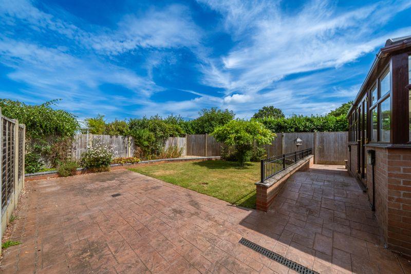 Rear garden