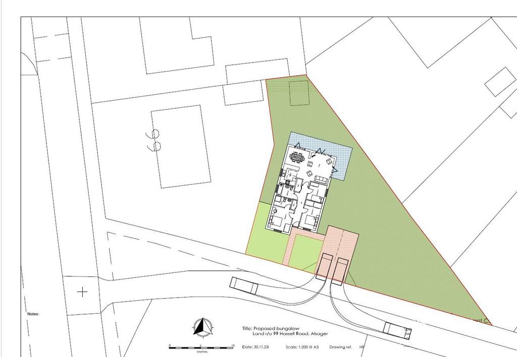 Hassall Road, Alsager 3 bed detached bungalow for sale £290,000