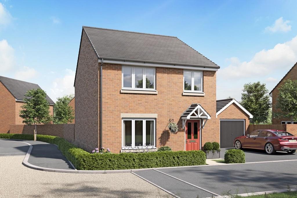 Artist impression of a 4 bedroom Midford home