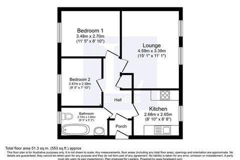 2 bedroom apartment for sale - Slaters Way, Nottingham, Nottinghamshire