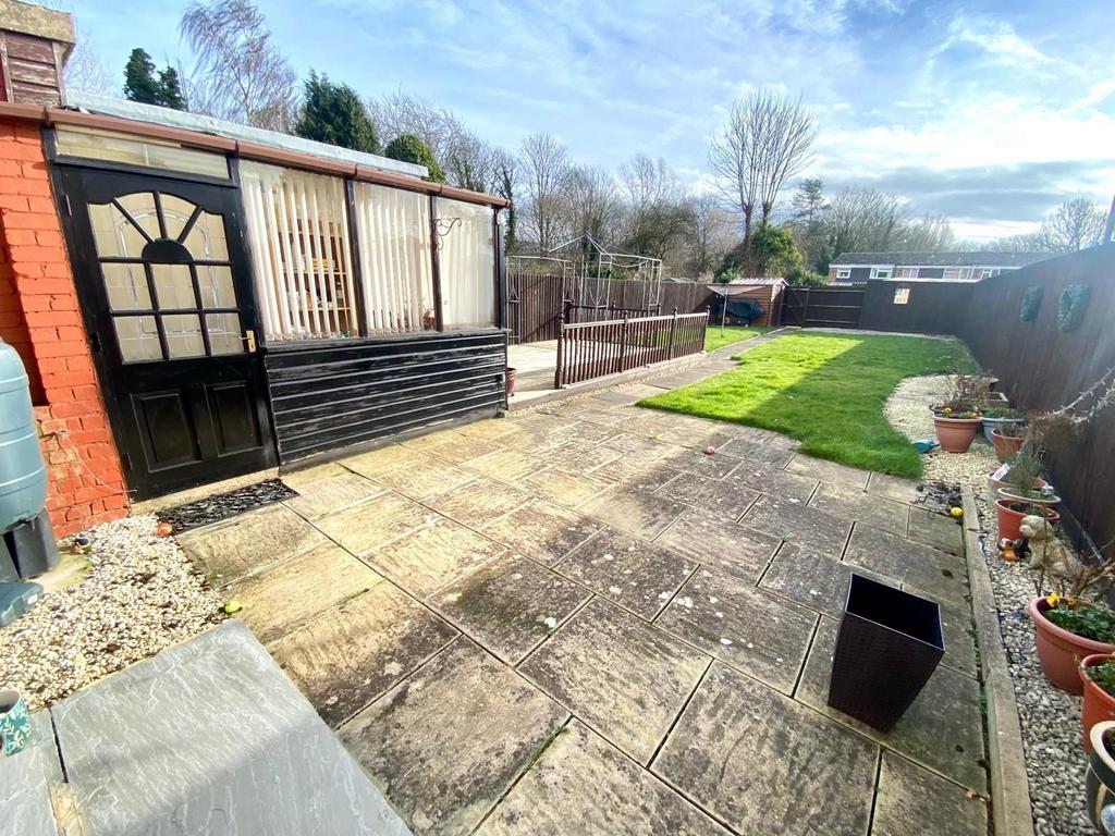 Rear garden