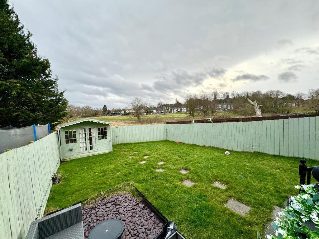 Rear garden