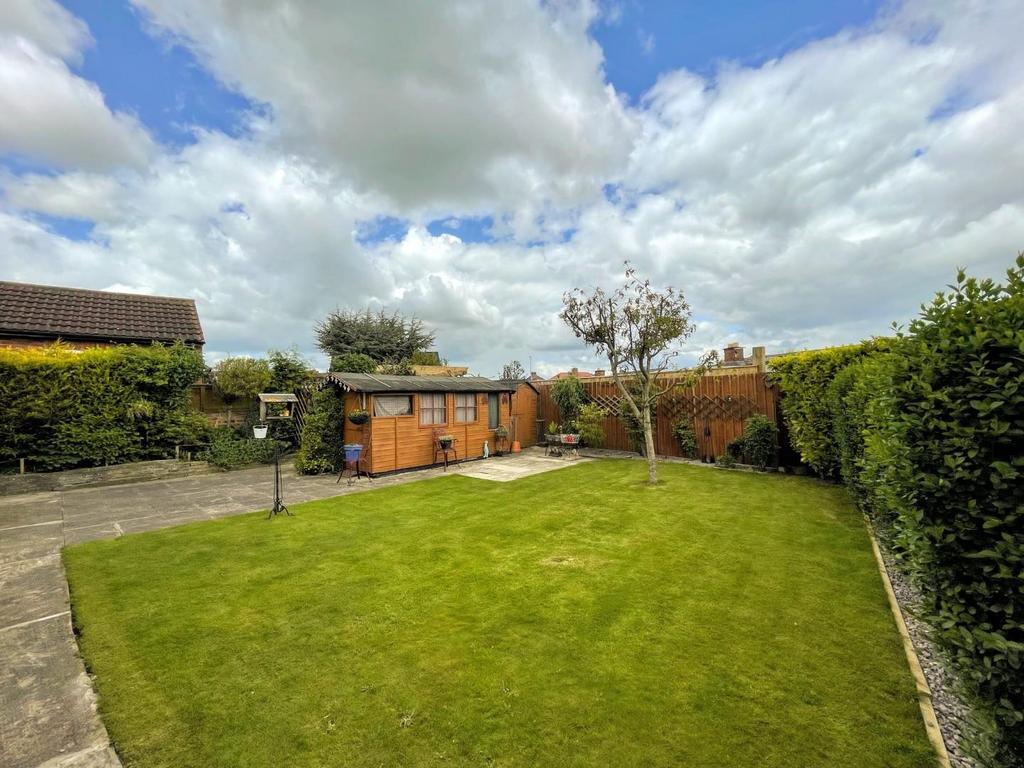 Rear garden
