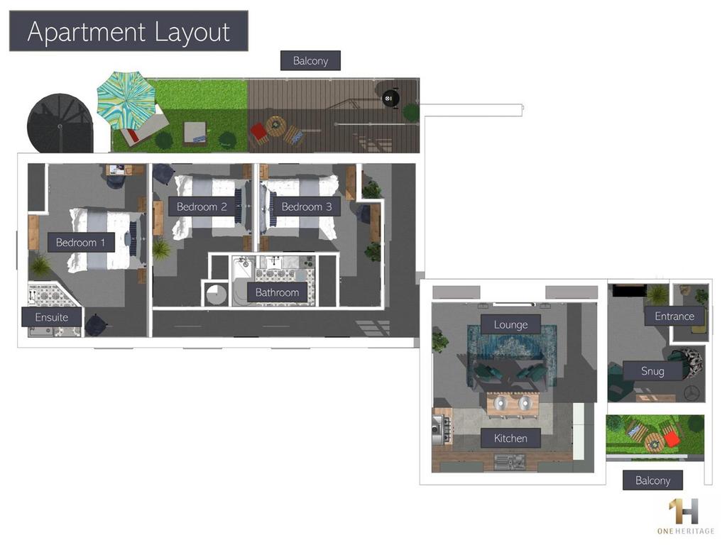 Apartment 6 Layout