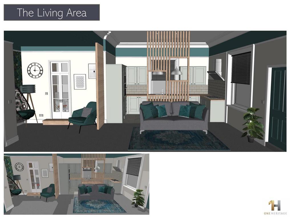 The Living Area Apartment 6