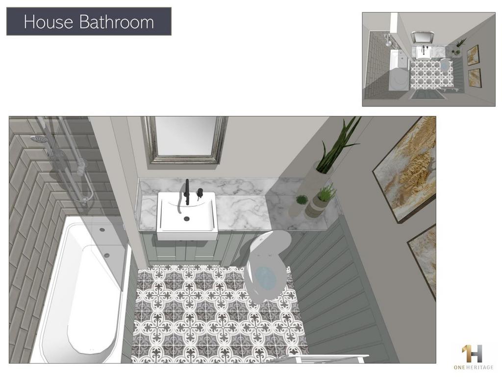 Bathroom - Apartment 6