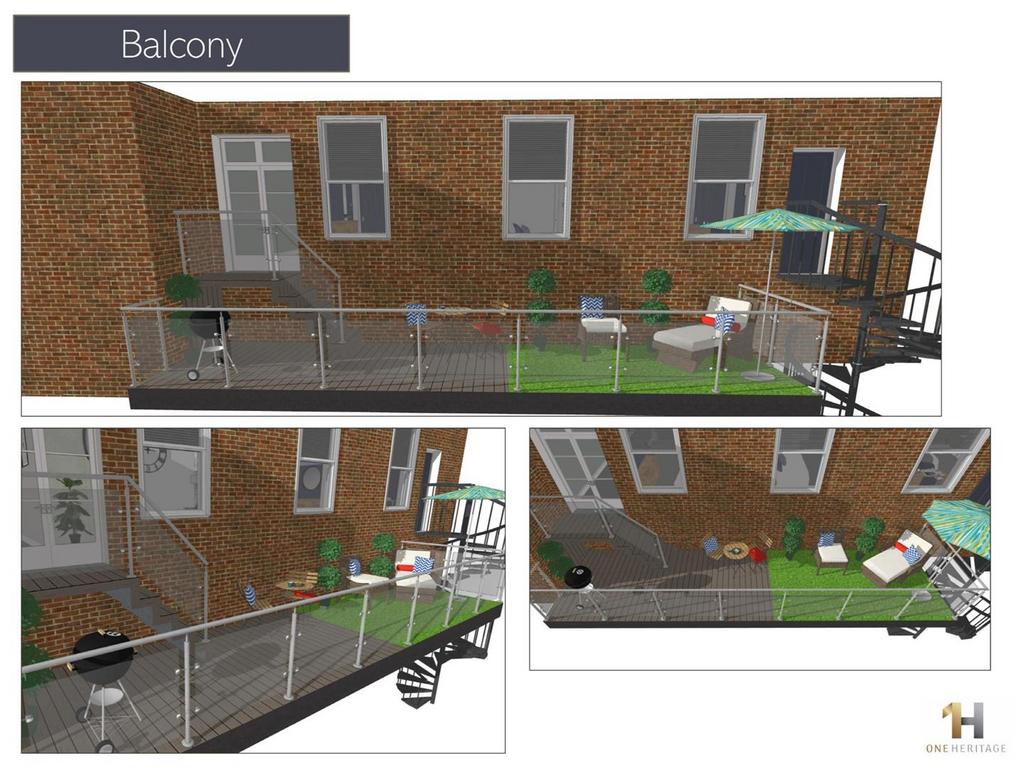 Balcony - Apartment 6