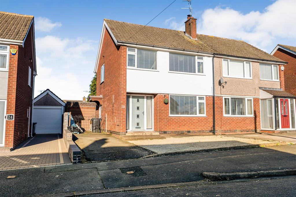 Mount Pleasant Road, Bedworth 3 bed semidetached house £240,000