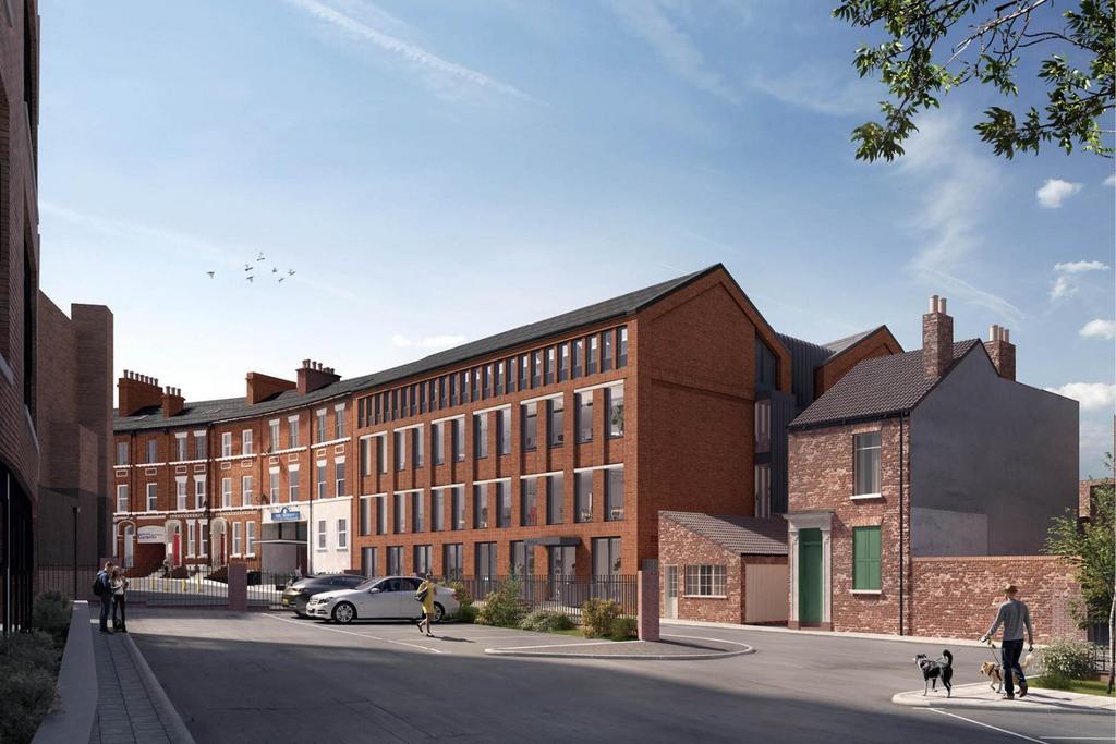 The Crescent Regeneration CGI Street Scene
